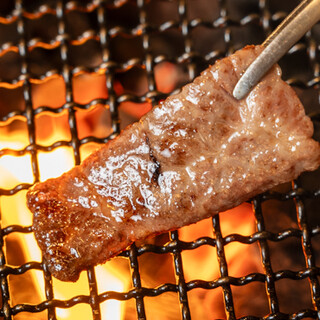 特選5種盛り・上ハラミ焼・上ミノ焼◎自慢のお肉が目白押し！