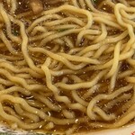 天然温泉ジャブ - 麺アップ