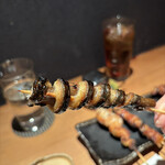 炭火焼寝床 - 牛蒡巻き