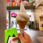 明石の湯 - チケット＆ソフトクリーム