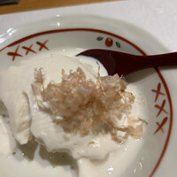 豆腐懐石 くすむら - 鰹節とお塩で