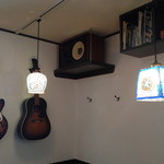 BEAT - 壁のギター＆スピーカー