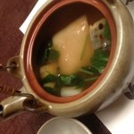東京 竹葉亭 - スープ＝土瓶蒸し