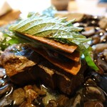 エースホテル京都 - 蕎麦のクラッカー　山葵菜