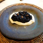 エースホテル京都 - 有機黒米　ヤリイカ