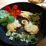 エースホテル京都 - 白バイ貝　大麦麹