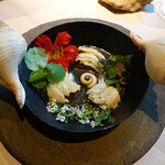 エースホテル京都 - 白バイ貝　大麦麹