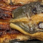 うなぎ 和友 - 折り畳まれ鰻