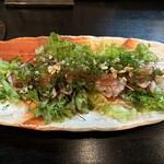 おいしい酒と料理 なかよし - 鰹タタキネギおろし