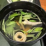 うなぎ 和友 - 肝吸い