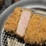 とんかつ ここまでやるか。 - 恵庭ロッソ　特上ロース