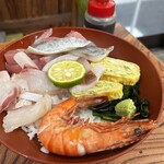 片山水産 - 海鮮丼