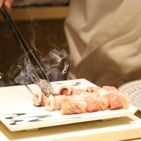 鮨 urag - 調理中の北海道産ブリダイコン