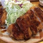 とんかつ 竹亭 - メンチカツがついてきた！