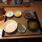 やよい軒 - ミニすき焼き朝食