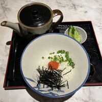 兜 立川店 - お茶漬け(明太)