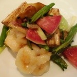 私厨房 勇 - 天然車海老と中国野菜の炒め　香港の香り