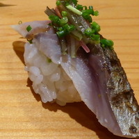 天寿し 京町店 - しめ鯖炙り