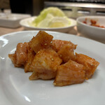 焼肉やっちゃん - 上ミノ(味噌？タレ？)