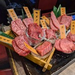 熟成焼肉 Gyudo! - さつま福永牛10種盛　２人前
