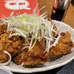 珍来 - 油淋鶏定食　1000円ぐらい