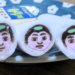 小石川金太郎飴 - 金太郎飴　断面