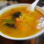 李園 - 料理写真:名物のトマトタンタン