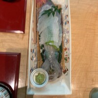 対馬のどぐろとイカ活き造り 博多 魚蔵 都ホテル店 - 