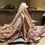 富小路 やま岸 - 蟹スマスツリー