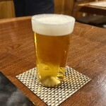 割烹 三長 - エビス生ビール