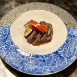 割烹 三長 - 田村牛炭火焼き