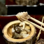 割烹 三長 - 外は香ばしく中は弾力を感じる