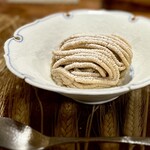 割烹 三長 - モンブラン