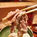 京味 もと井 - この脂身旨いです