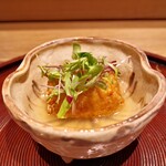 京味 もと井 - カニ栗クリームコロッケ　※かみそうになる名前