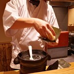 京味 もと井 - もと井さん塩結び