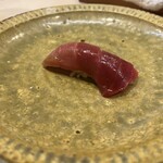 うを徳 - 大間中トロのにぎり