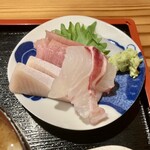 しんのすけ - 刺身(三種盛り)