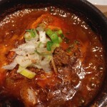 焼売のジョー - アツアツ麻婆豆腐　辛いが旨い(￣～￣)