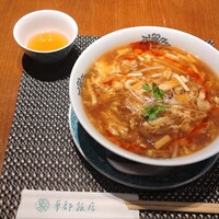 華都飯店 OsakaMetro本町ビル店 - サンラータンメン１６００円