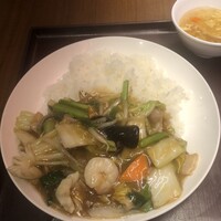 過門香歩高里 六本木店 - 海鮮五目あんかけご飯