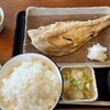 魚や - 縞ホッケ焼(950円)とたまご(50円)