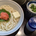 手打うどん すみた - 釜あげ明太バター