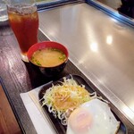 磯六 元祖てこまる - 前回訪問時(ご飯→烏龍茶へ変更)