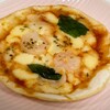 アトリエ・ド・フロマージュ - にんにくと小エビのピザ（Sサイズ 507円）
