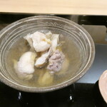 澤田 - 比内地鶏と天然舞茸の鍋