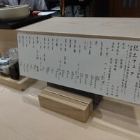 尾張 三ぶん - お店の内観（メニュー）