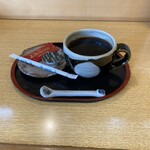 ゆでた亭うどん太郎 - プラス50円のホットコーヒー