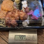 ごっつぁん弁当 小田急相模原店 - １弁当の重さ