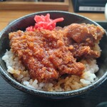 白鳥十郎そば本舗 - ミニソースカツ丼